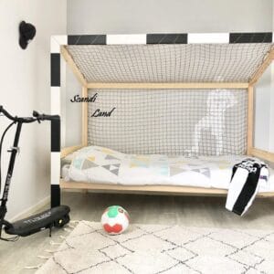 Fußballbett ohne Schublade
